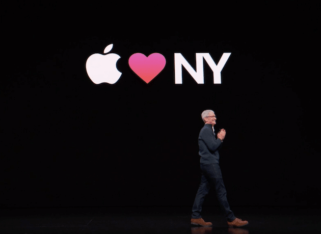 Tim Cook kicks off its iPad Pro event in New York