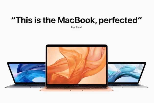 Apple is promoting reviews for the MacBook Air and Mac mini (2018)