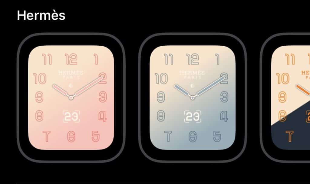 Apple Watch Getting Exclusive Hermés Gradient Watch Faces in watchOS 5.2