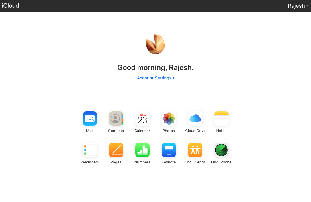 iCloud Redesign