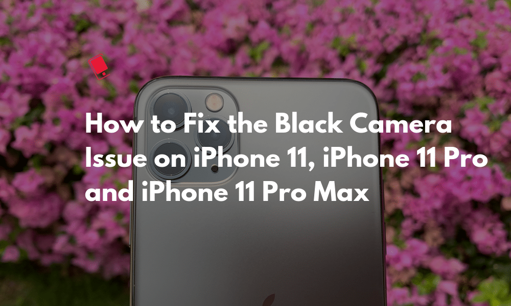 Fix Black Camera Issue on iPhone 11, iPhone 11 Pro, and iPhone 11 Pro Max