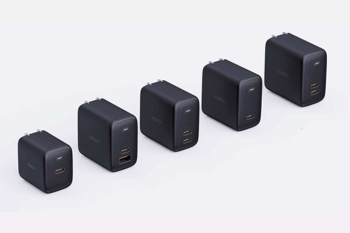 Aukey Omnia lineup of GaN chargers