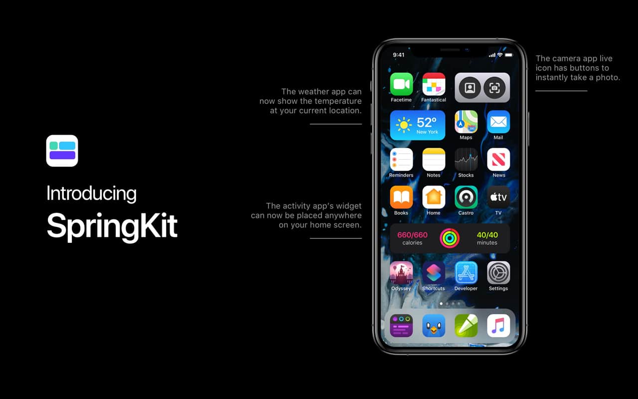 Apple iOS 14 iPhone Widgets Concept