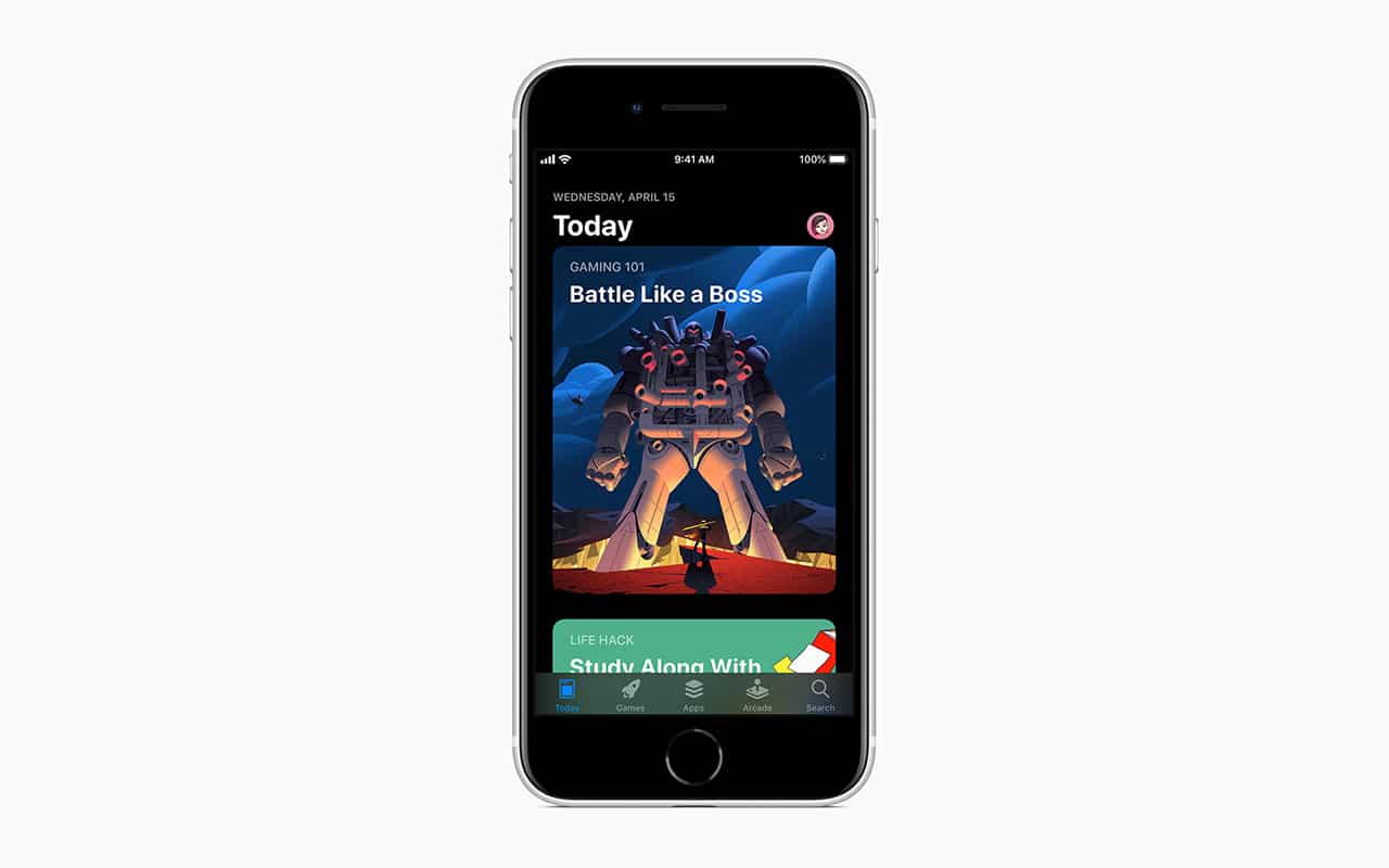Apple iPhone SE 2020 App Store