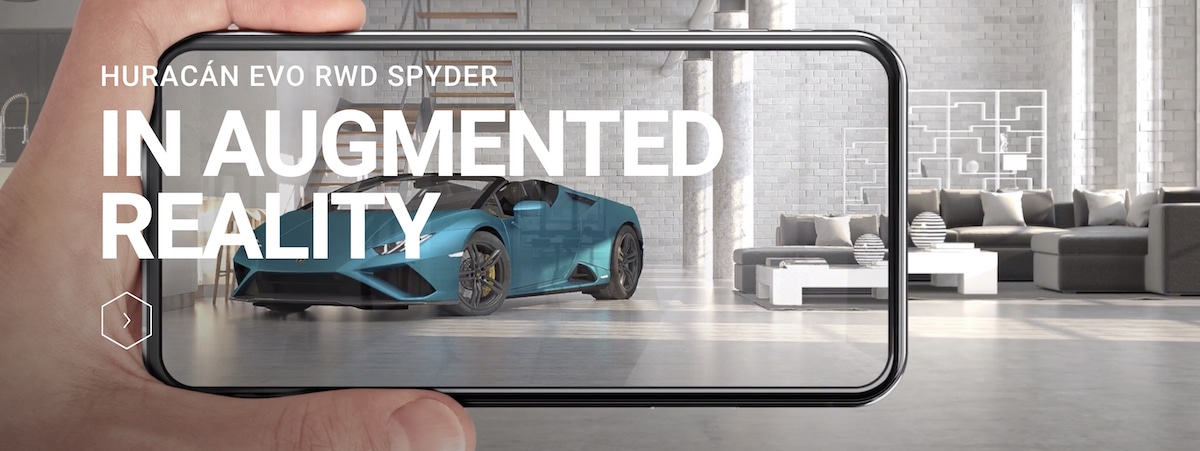 Lamborghini Huracán Evo RWD Spyder - Augmented Reality Experience - Cabin