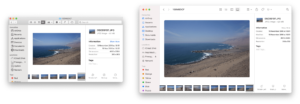 Apple macOS Catalina vs macOS Big Sur - Finder File Preview