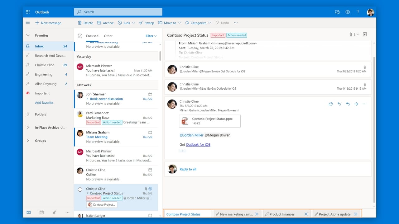 new outlook for mac exchange on premise