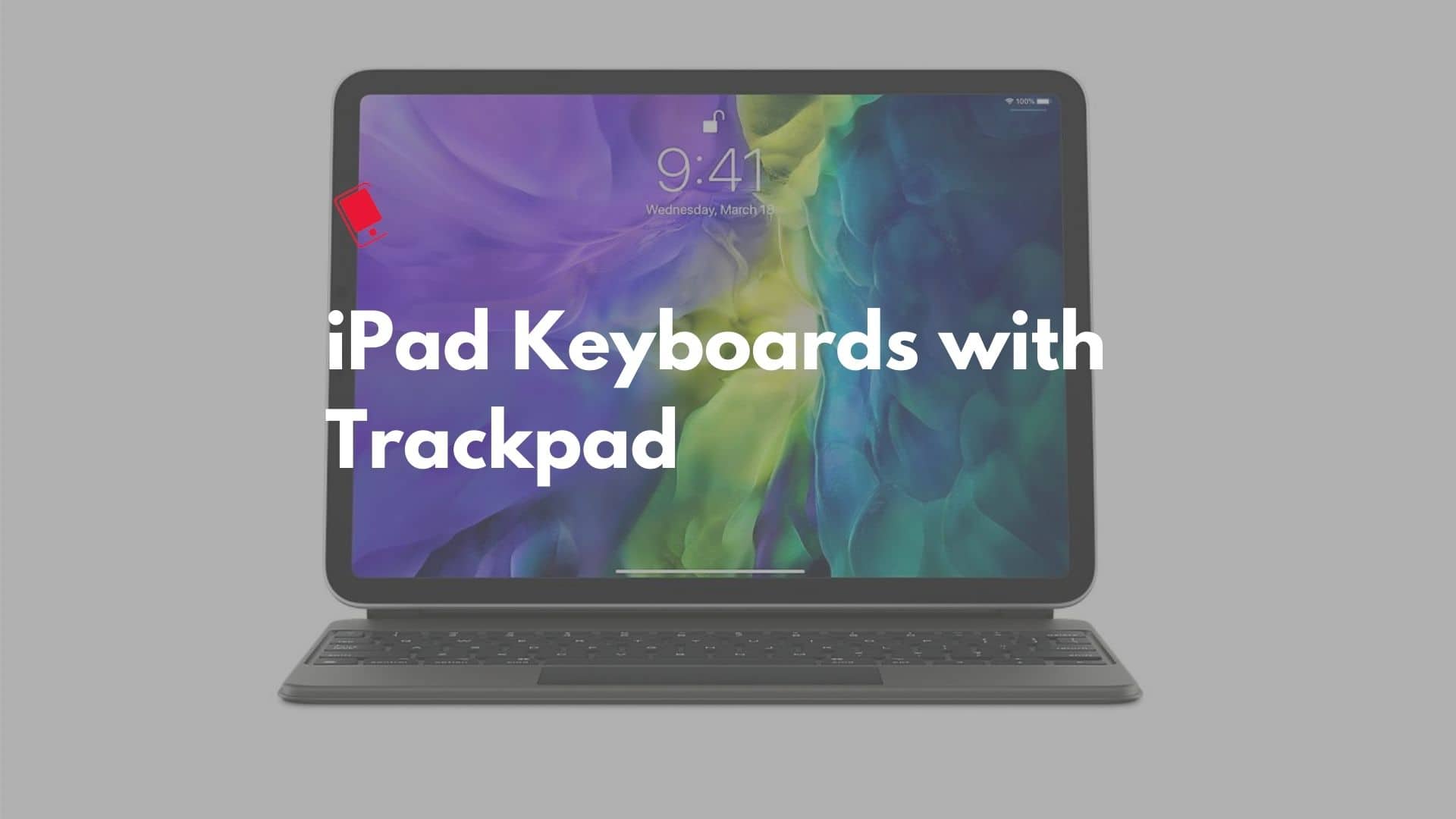 iPad Keyboard Trackpad