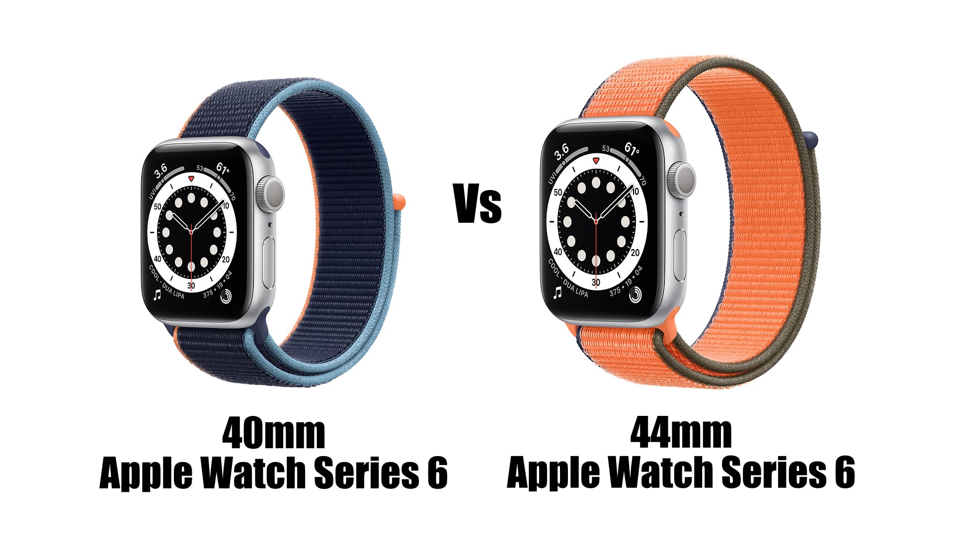 40mm Apple Watch Series 6 vs 44mm Apple Watch Series 6