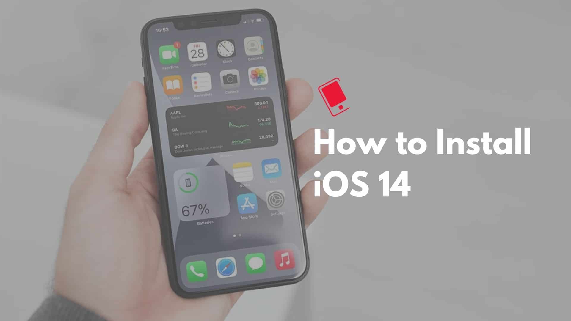 How to install iOS 14 on iPhone