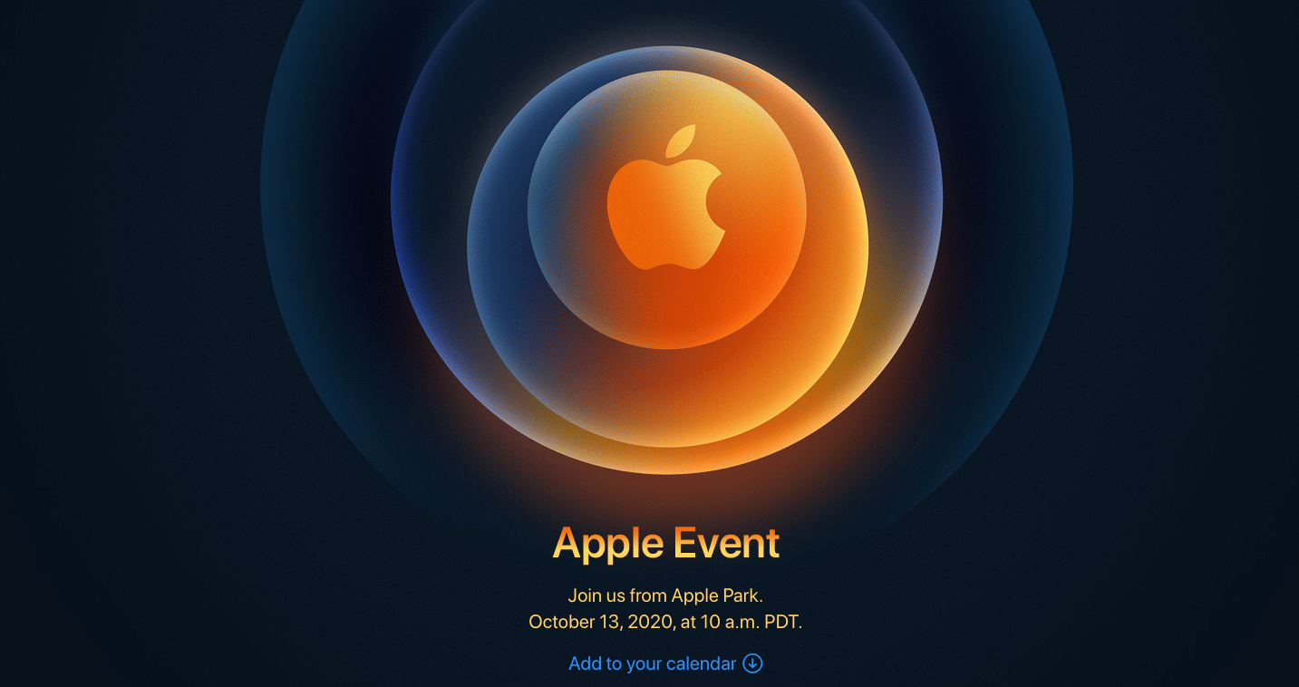 iPhone 12 event live stream
