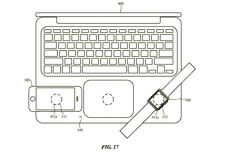 Apple Patent Wireless Charging