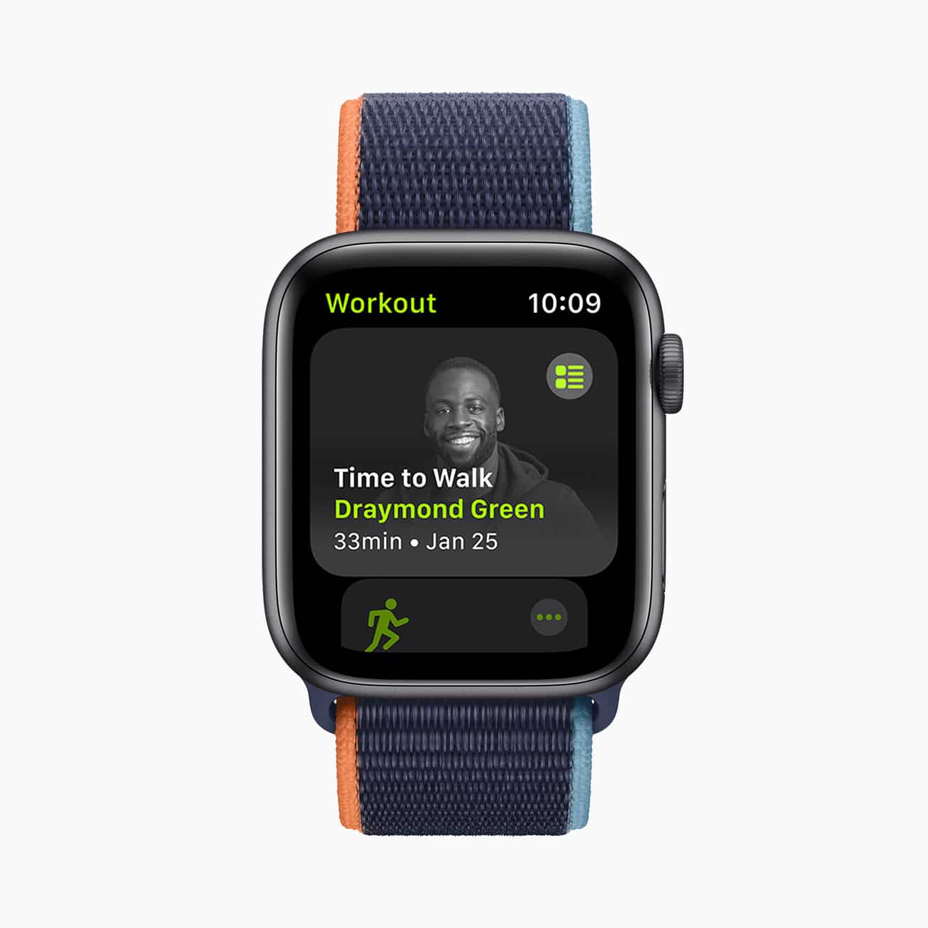 time to walk apple fitness watch