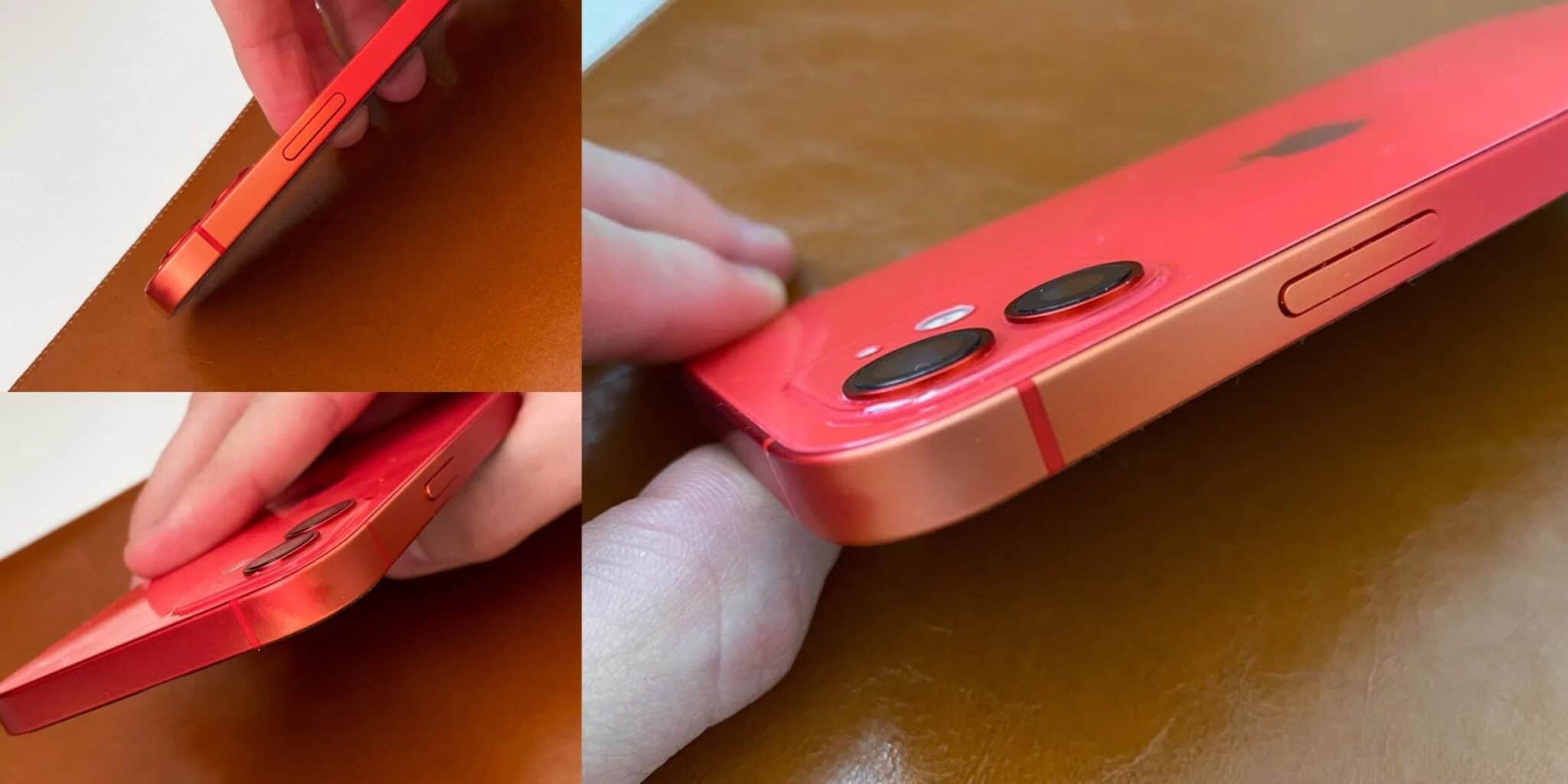 iPhone 12 red discolouration