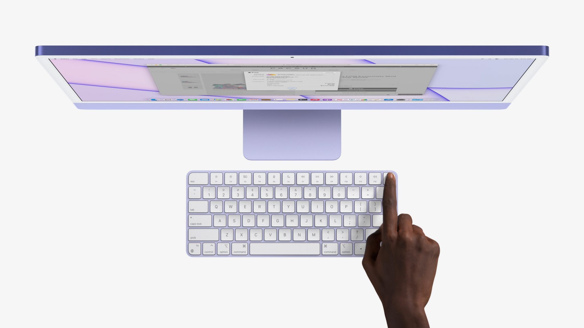 New Apple Keyboard with Touch ID