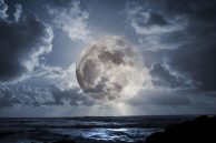 New iPad Moon Cloud Night