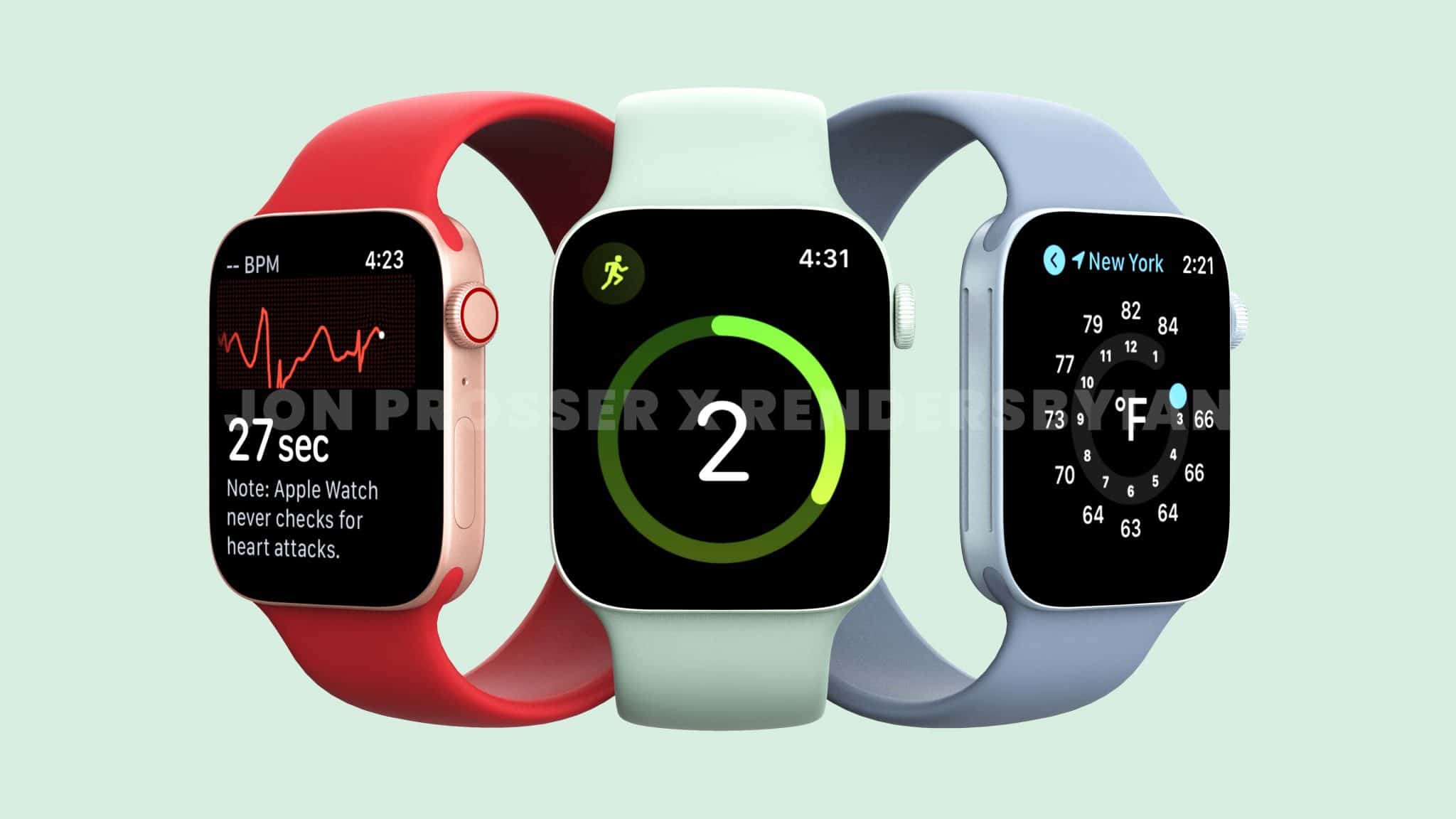 Rumor: Apple Watch Series 7 Could be Available in 41mm and 45mm Sizes