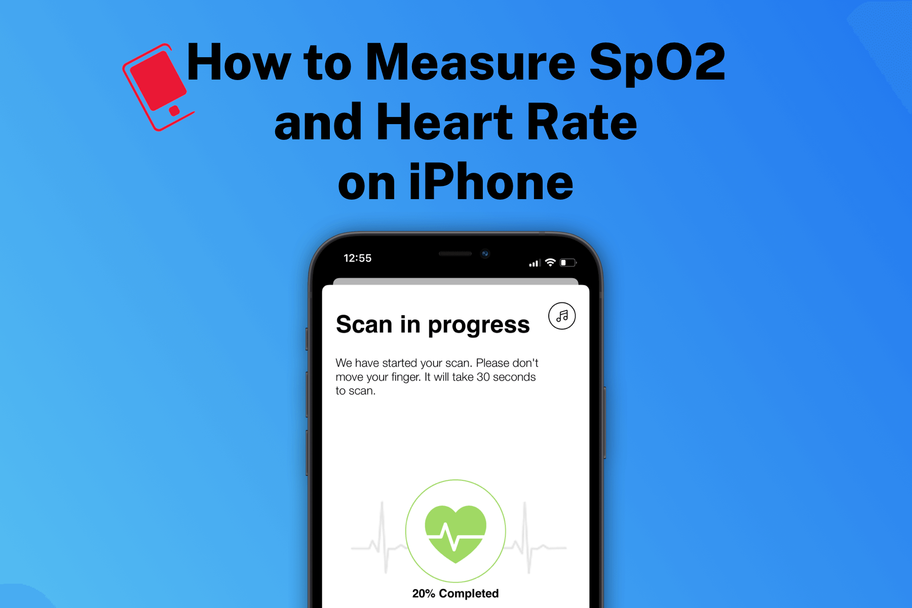 blood oxygen spo2 monitoring on iPhone