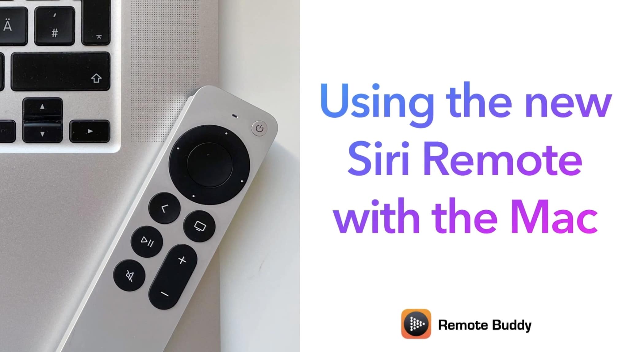 siri remote to control mac