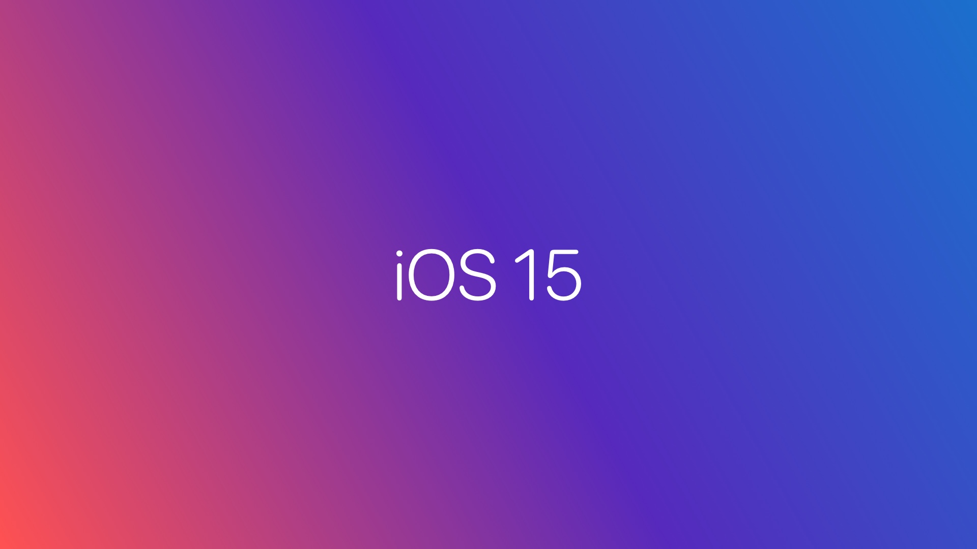 iOS 15