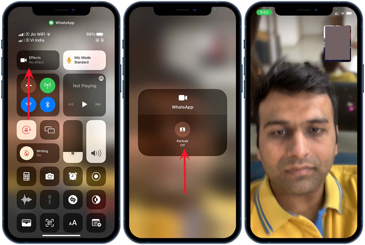 Làn gió mới với tính năng Portrait Mode khi sử dụng WhatsApp/FaceTime Video trên iPhone. Không chỉ giúp bạn tạo nên bức ảnh chân dung sắc nét, chất lượng, tính năng này còn giúp tạo cảm giác tiện lợi và chuyên nghiệp cho các cuộc gọi video của bạn. Hãy trải nghiệm nhé!
