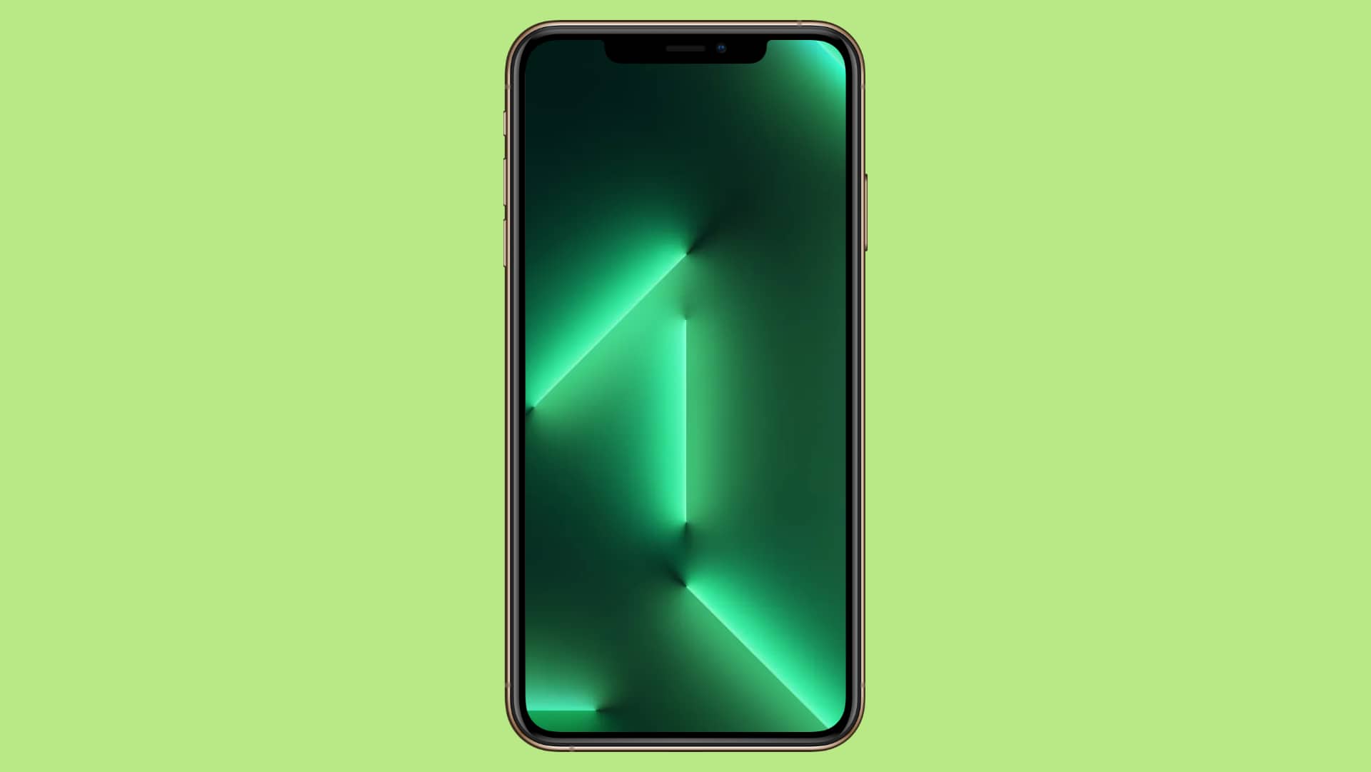 New Green iPhone 13, iPhone 13 Pro Wallpapers Available for Download