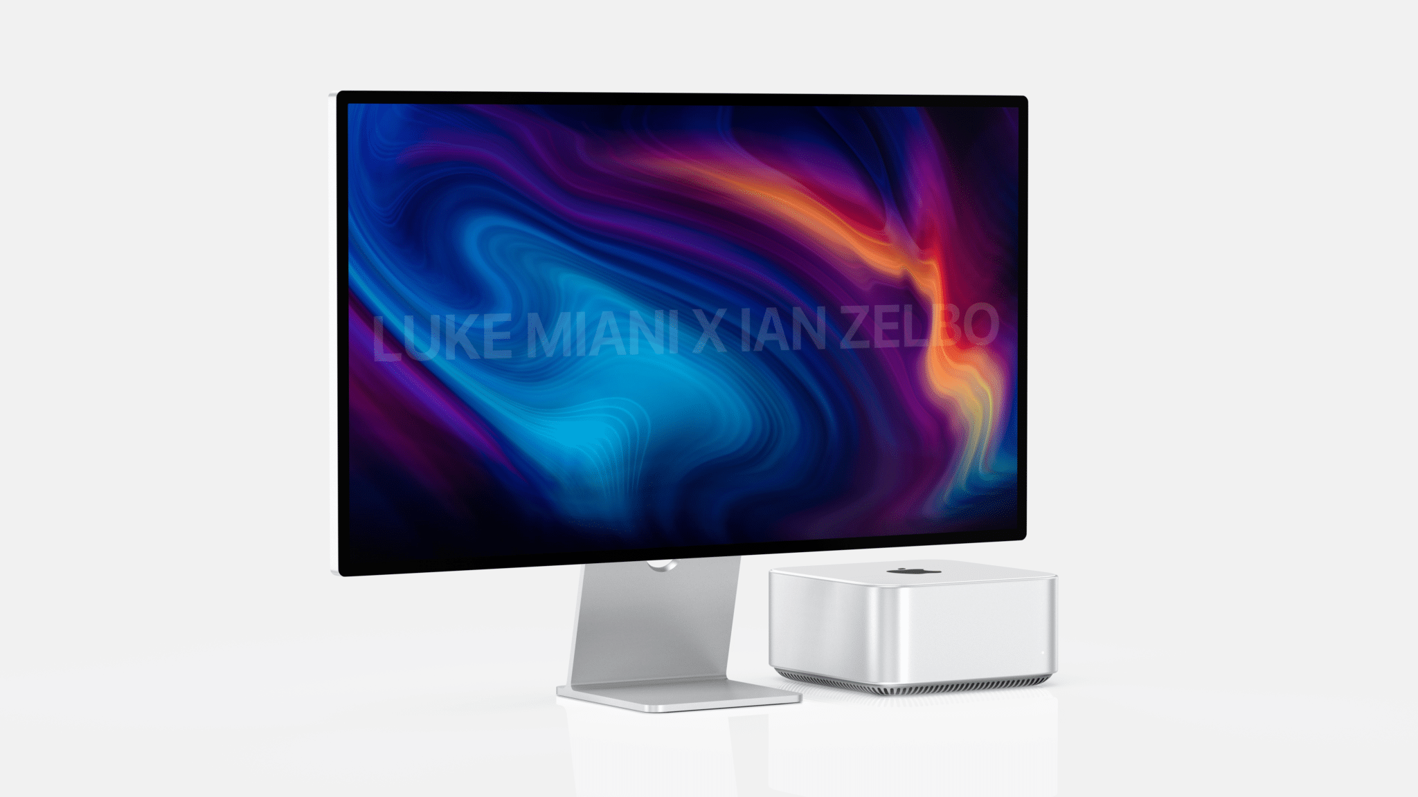 Mac Studio and display