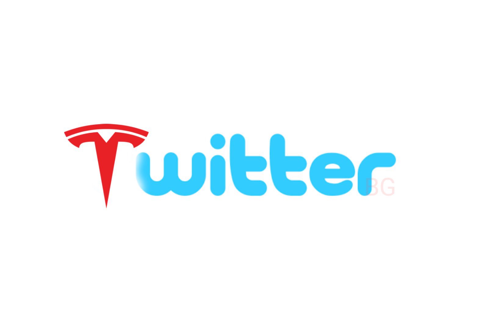 Twitter Tesla hybrid logo
