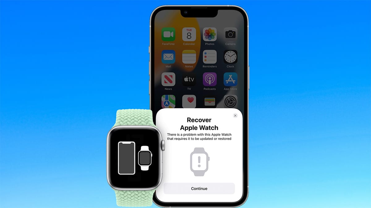 place apple watch near iPhone