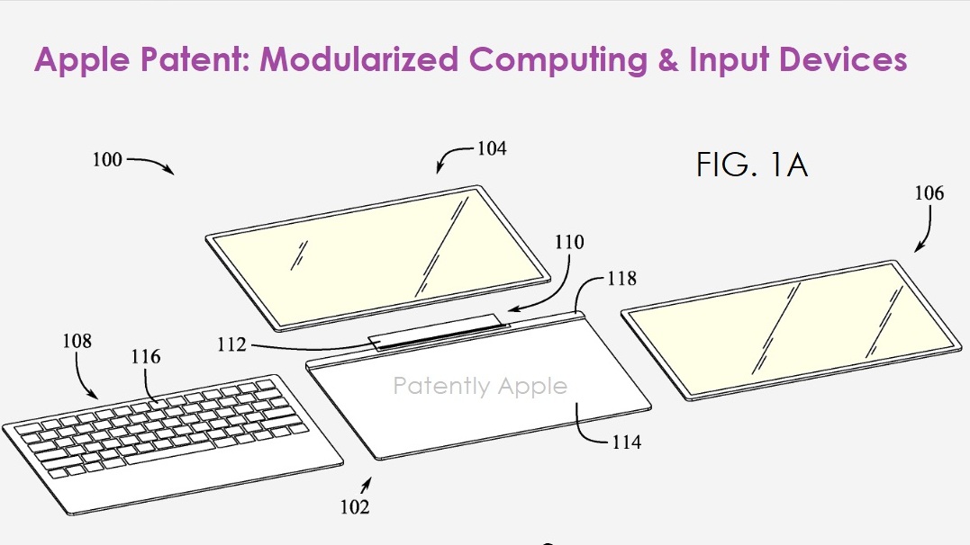 Apple MacBook Híbrido Patente 3