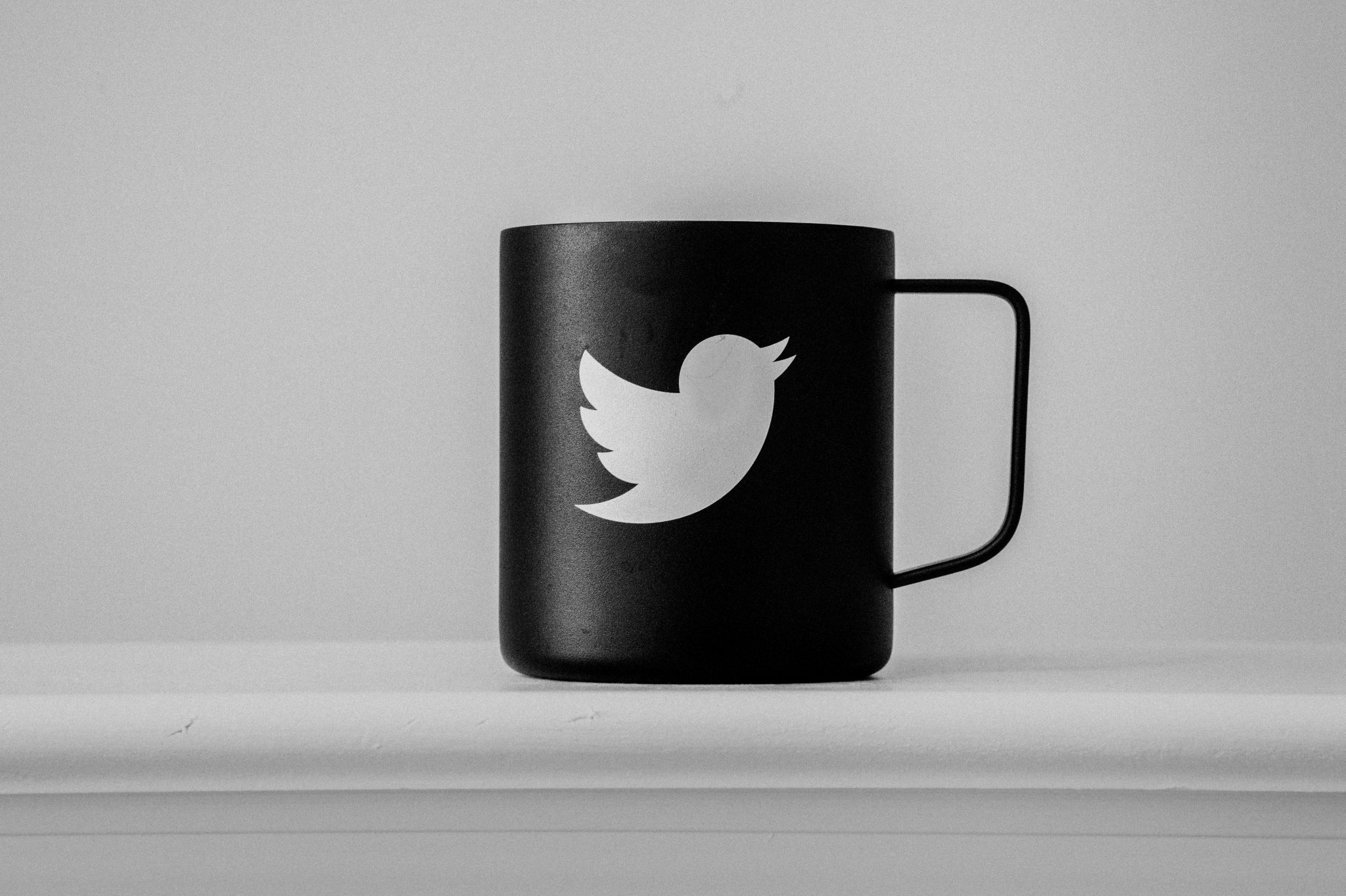 Twitter black mug unsplash