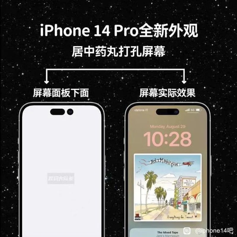 iPhone 14 Pro Notch Rumored Appearence