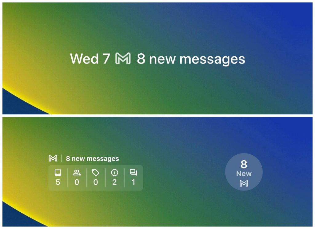 Google Shows Off IOS 16 Lock Screen Widgets For Gmail Maps More