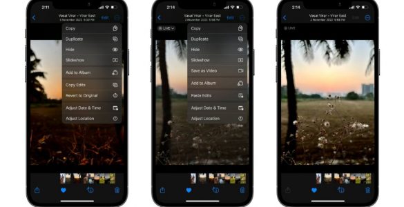 How To Copy and Paste Edits to Photos and Videos on iOS 16