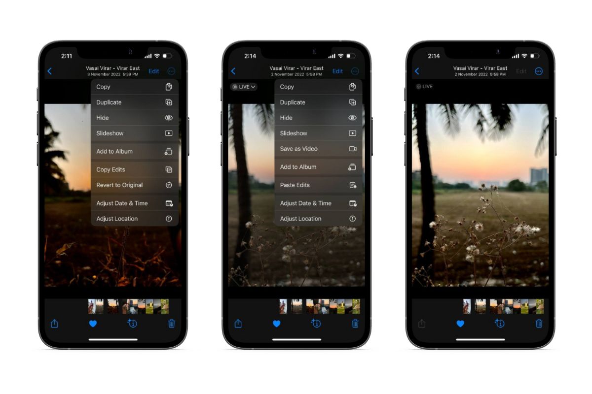 How To Copy and Paste Edits to Photos and Videos on iOS 16