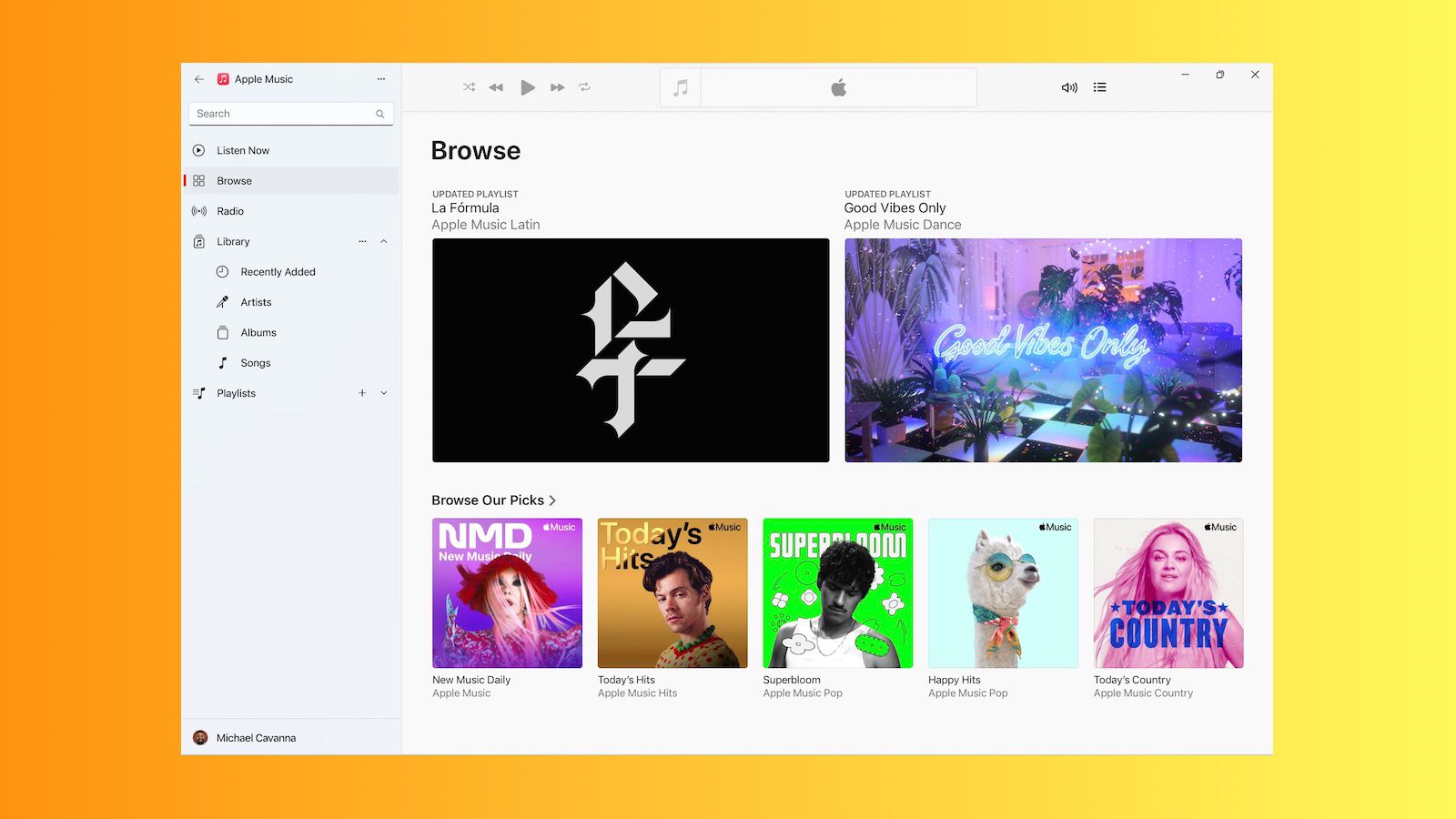 Apple Music Windows App