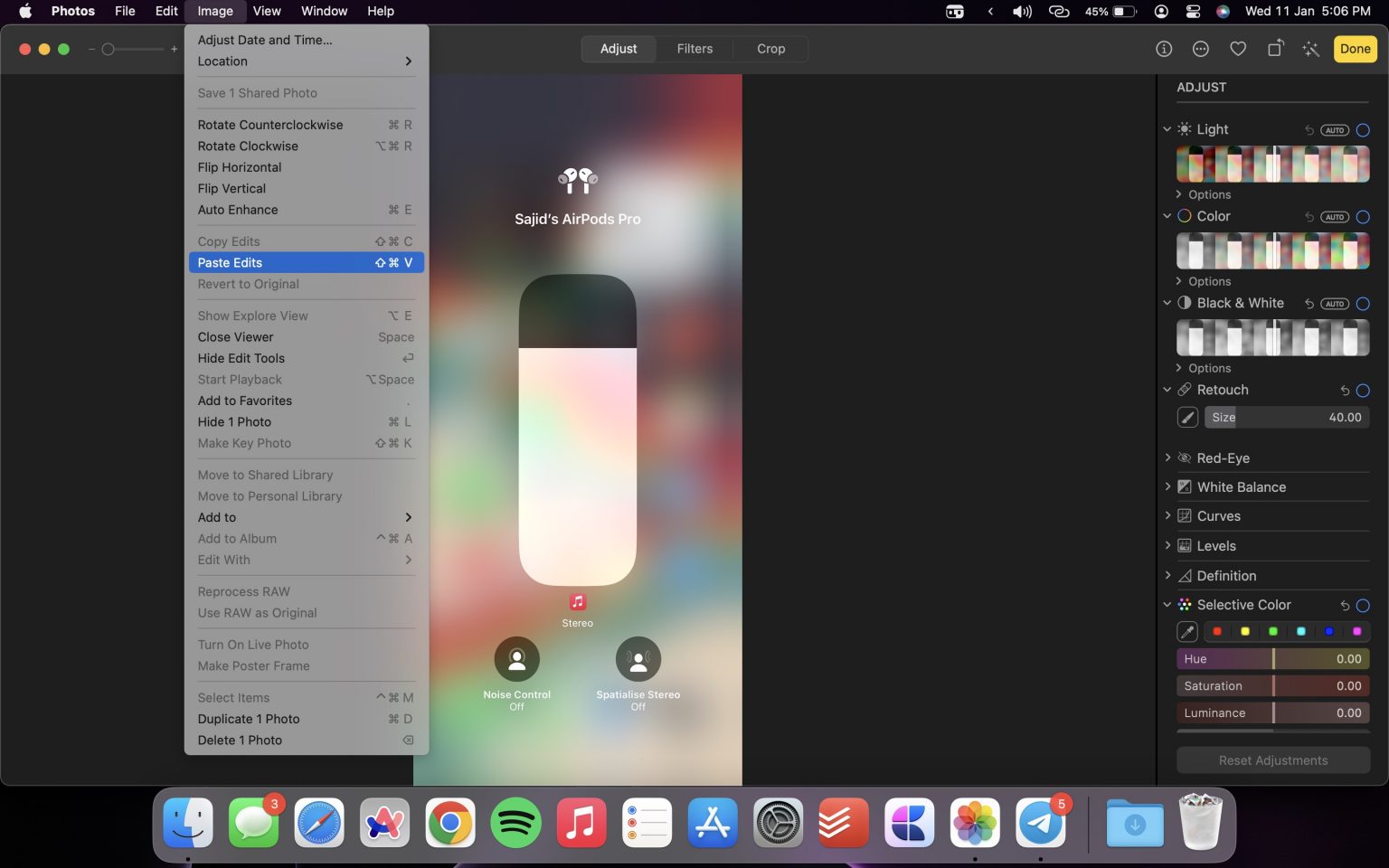 How to Copy and Paste Photo Edits on iPhone and Mac iPhone Hacks 1