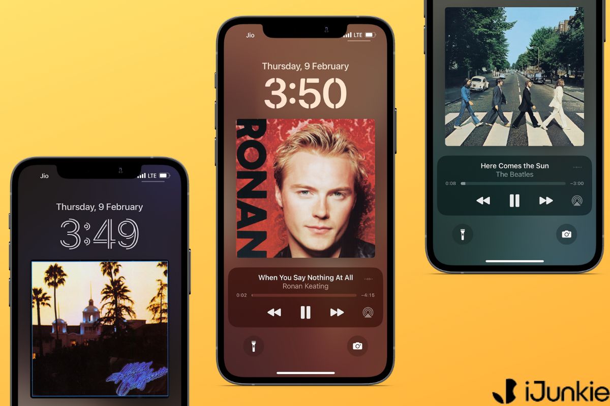 How To Enable Full Screen Music Player on the iPhone Lock Screen in iOS 16