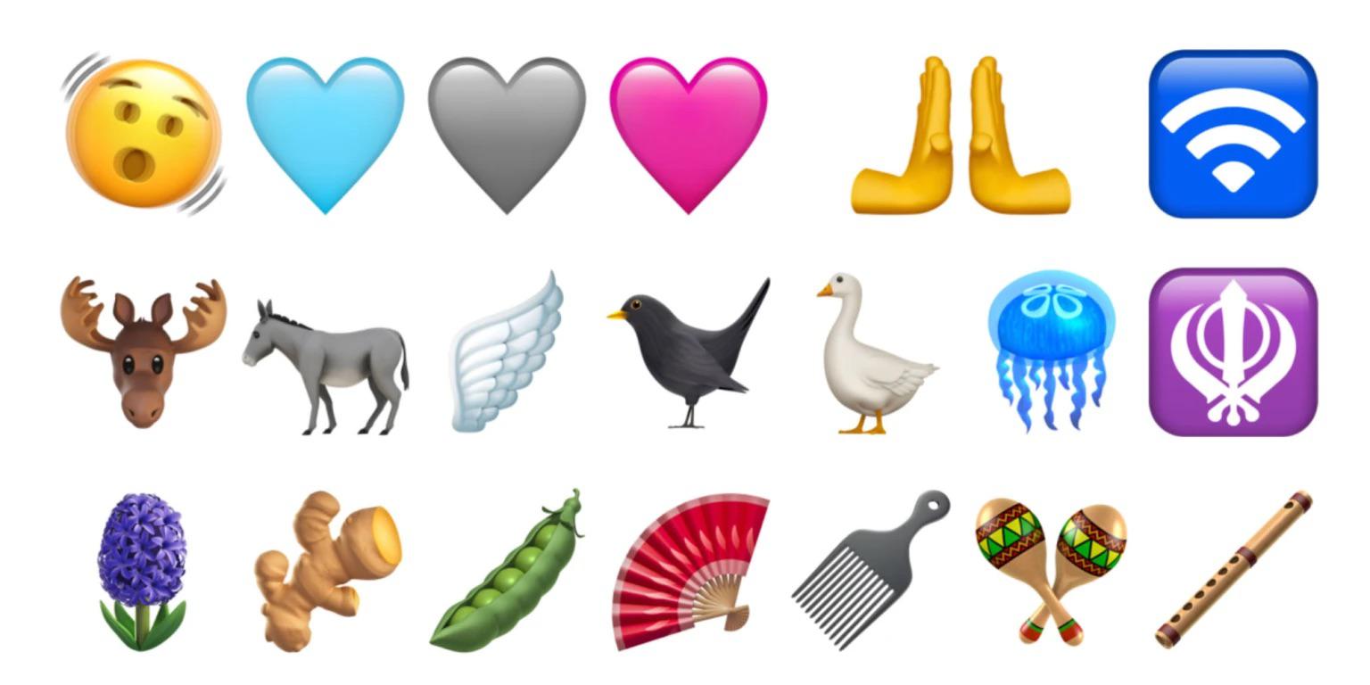 21 New Emojis added to iOS 16.4