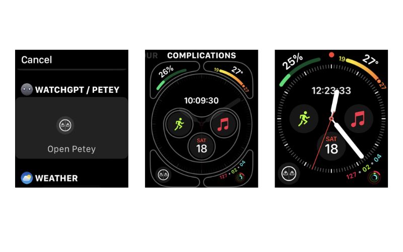 Add Petey AI as a Complication to Your Apple Watch